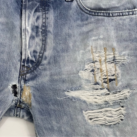 Y2K DIESEL Rombee ‘Dusty Mud’ Distressed regular Slim carrot men’s jean 30 x 32 - Picture 8 of 16